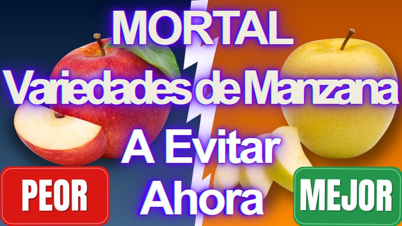 8 Variedades de Manzana Que NUNCA Debes Comer! (¡EVITA A Toda Costa!)