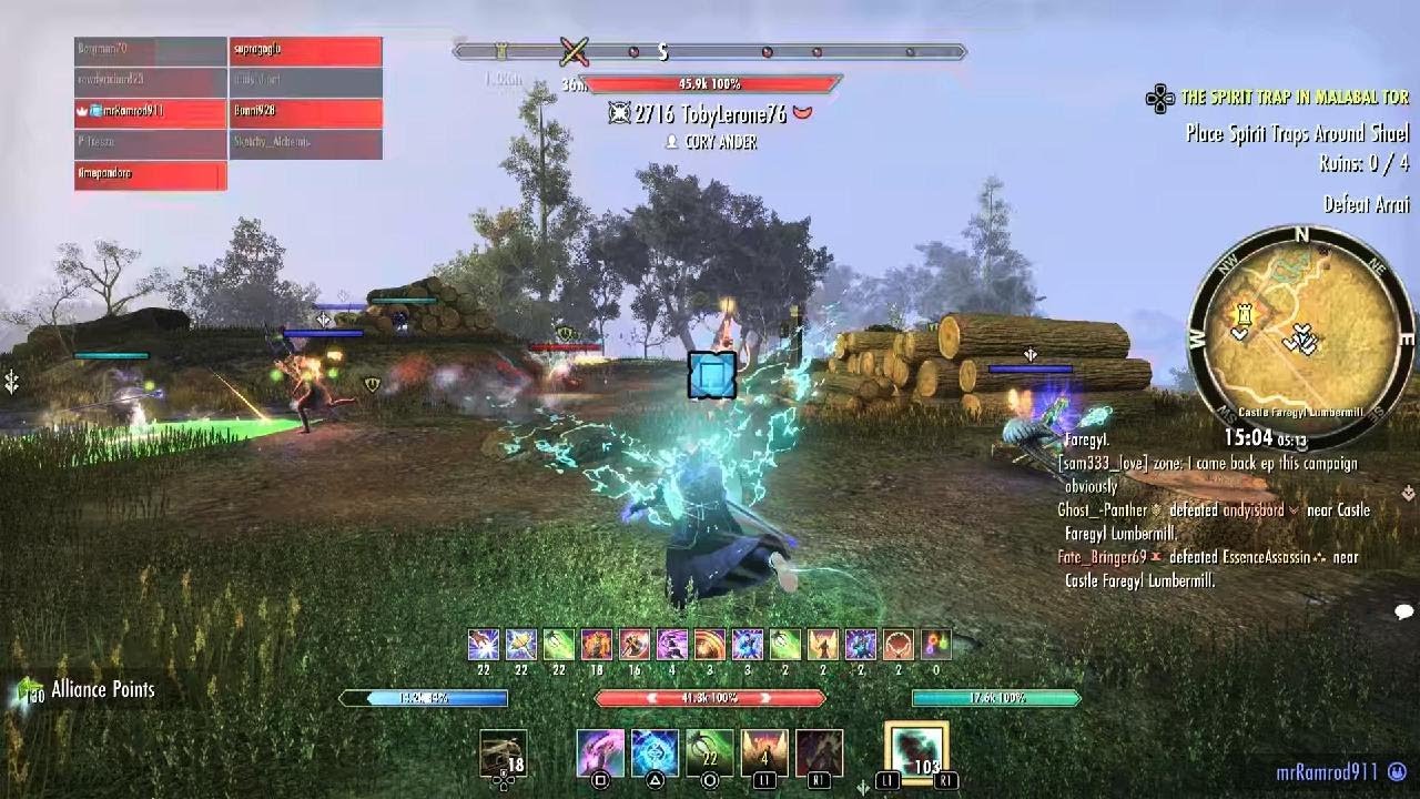 ESO PVP PS5 AD make great AP
