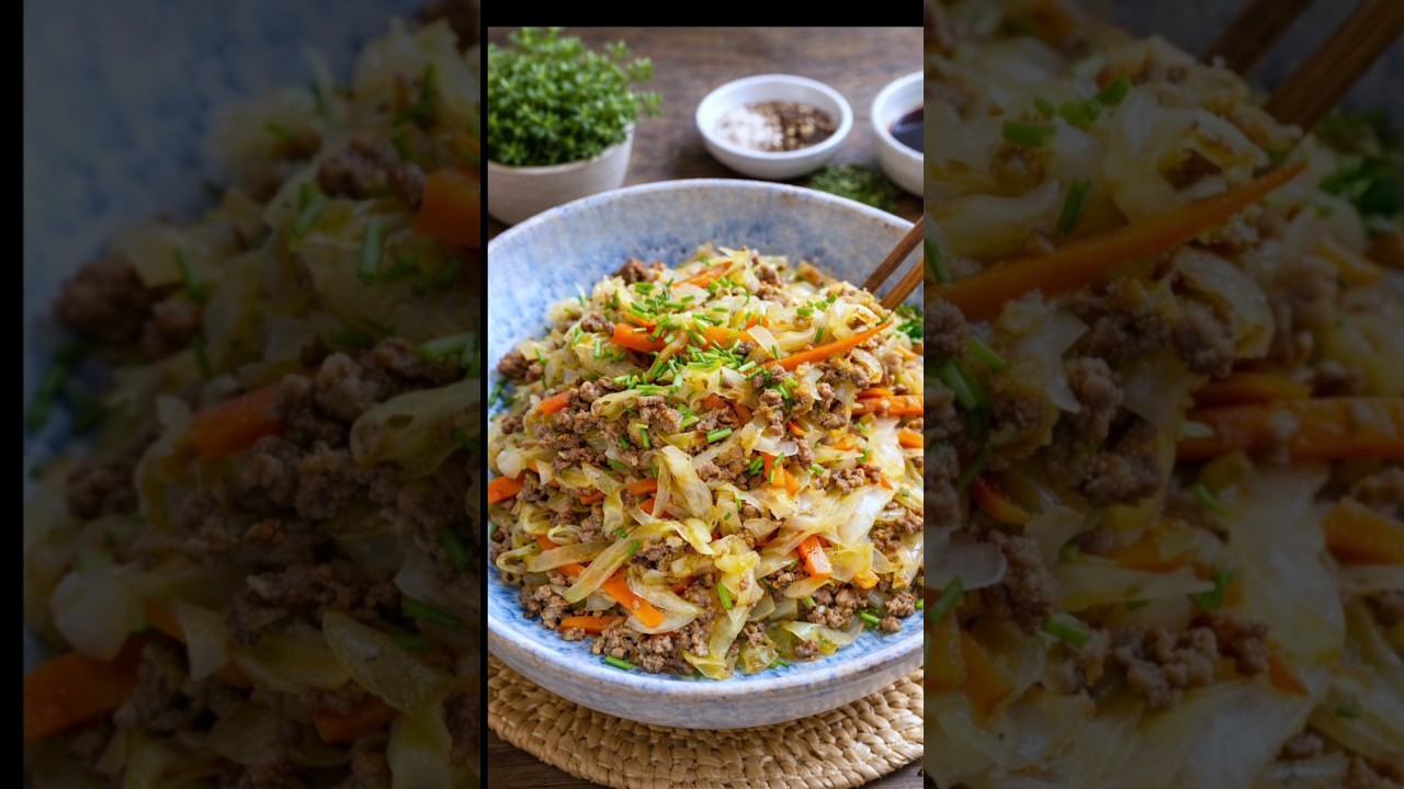 Spitzkohl Hackfleischpfanne