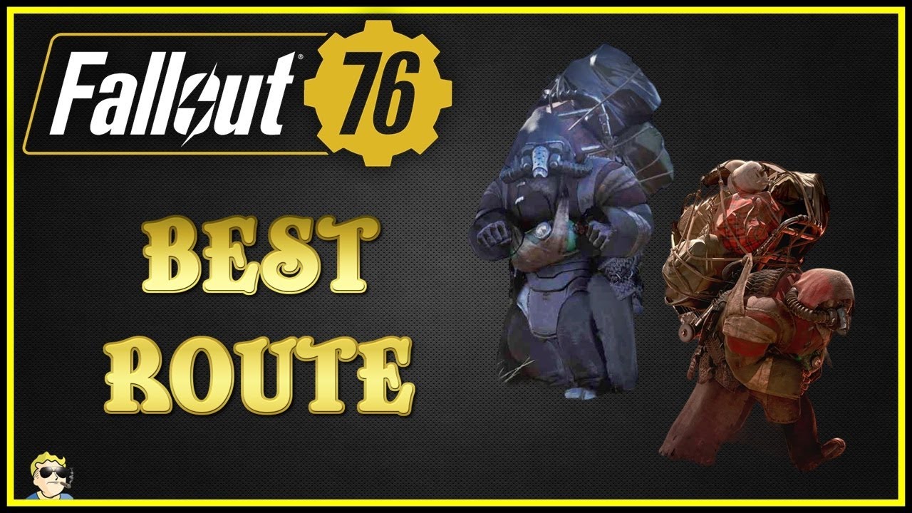 The Best Treasure Hunters Route - Fallout 76