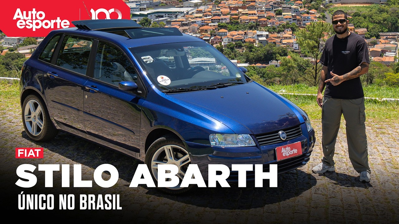 FIAT STILO ABARTH: aceleramos o esportivo com MOTOR DO MAREA e PINTURA RARÍSSIMA