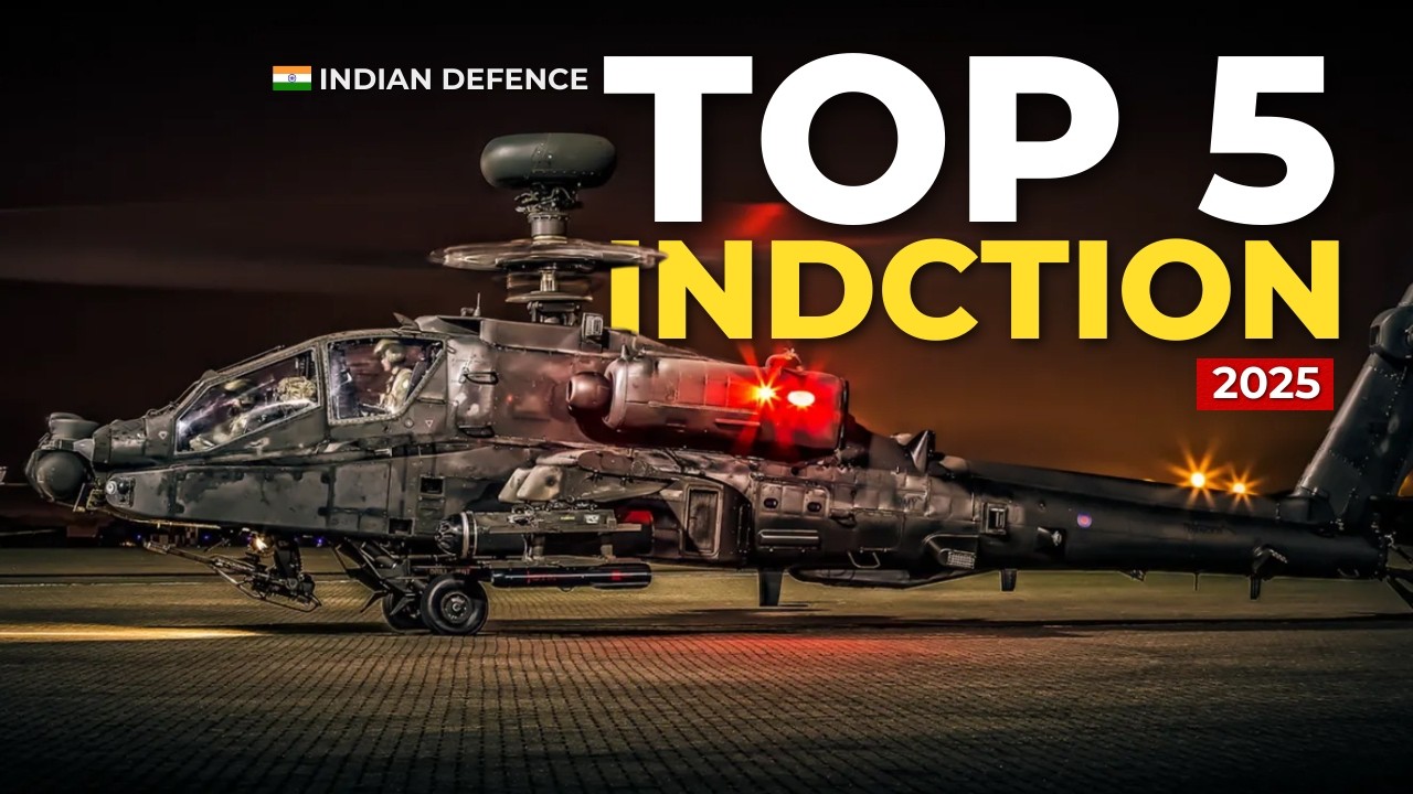 Indian Defence 2025 - 5 Big Defence Inductions By Indian Military In 2025