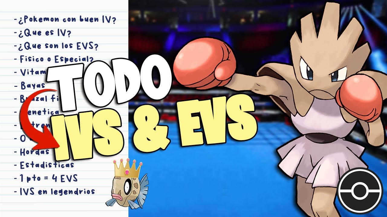 📚 IVS Y EVS GUIA COMPLETA : Entrenamiento de Evs, Bayas, vitaminas y más 💪 | PokeMMO ♡