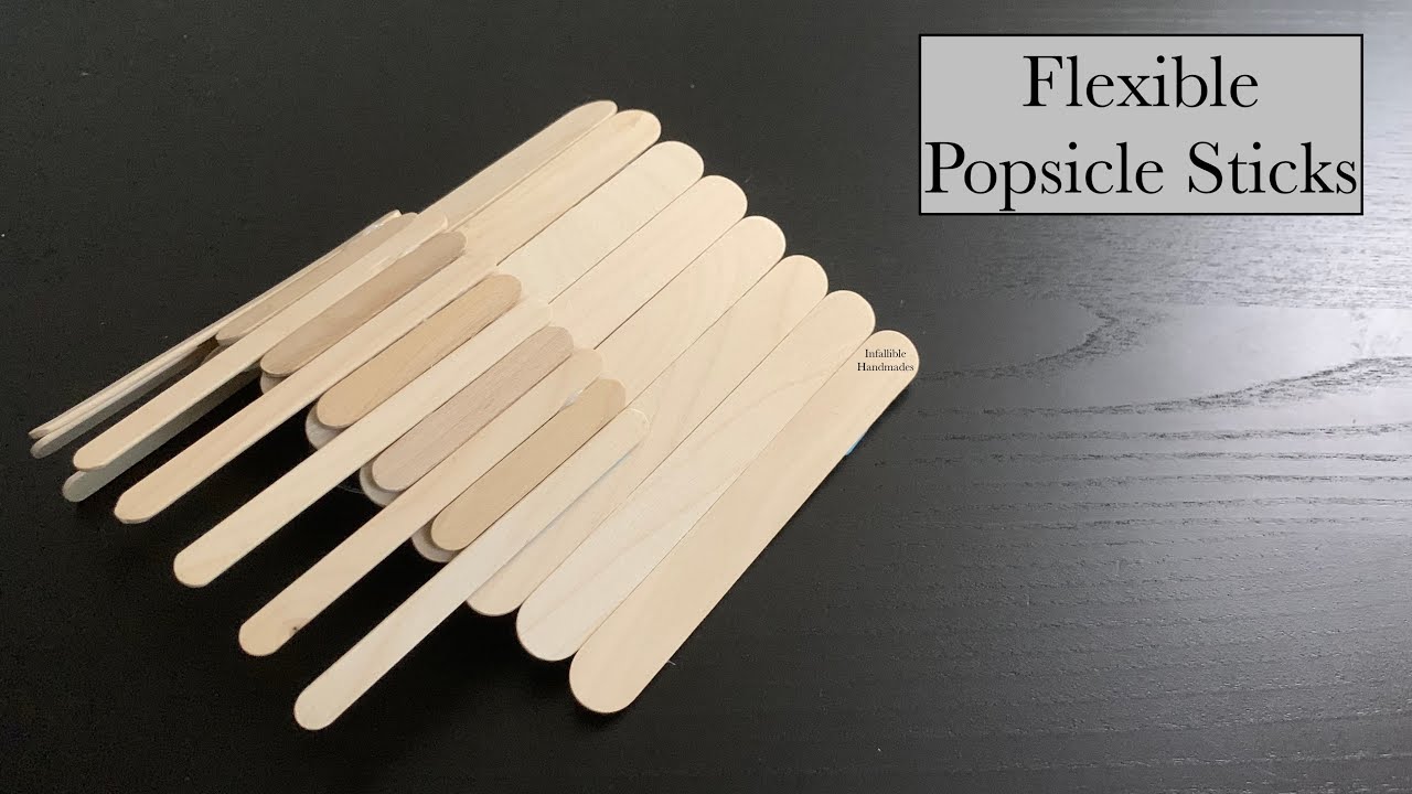 Flexible Popsicle Sticks | Popsicle Stick Craft Ideas | Ice cream Stick Crafts