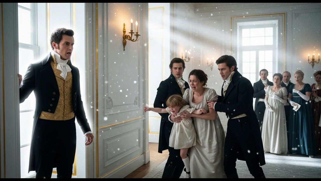 THE DUKE STEPPED BACK INTO HIS HOUSE — ONLY TO REALIZE THE WIDOW AND CHILD HAD BEEN SOLD OUT .
