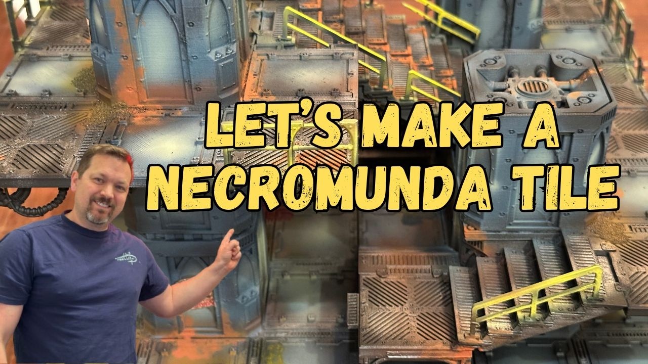 Print, Build, Paint and Play with this Necromunda Tile Guide