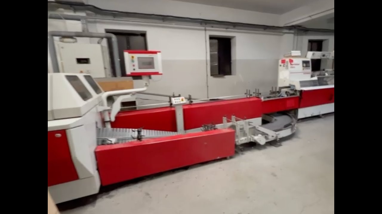 Wohlenberg Champion E perfect binding line