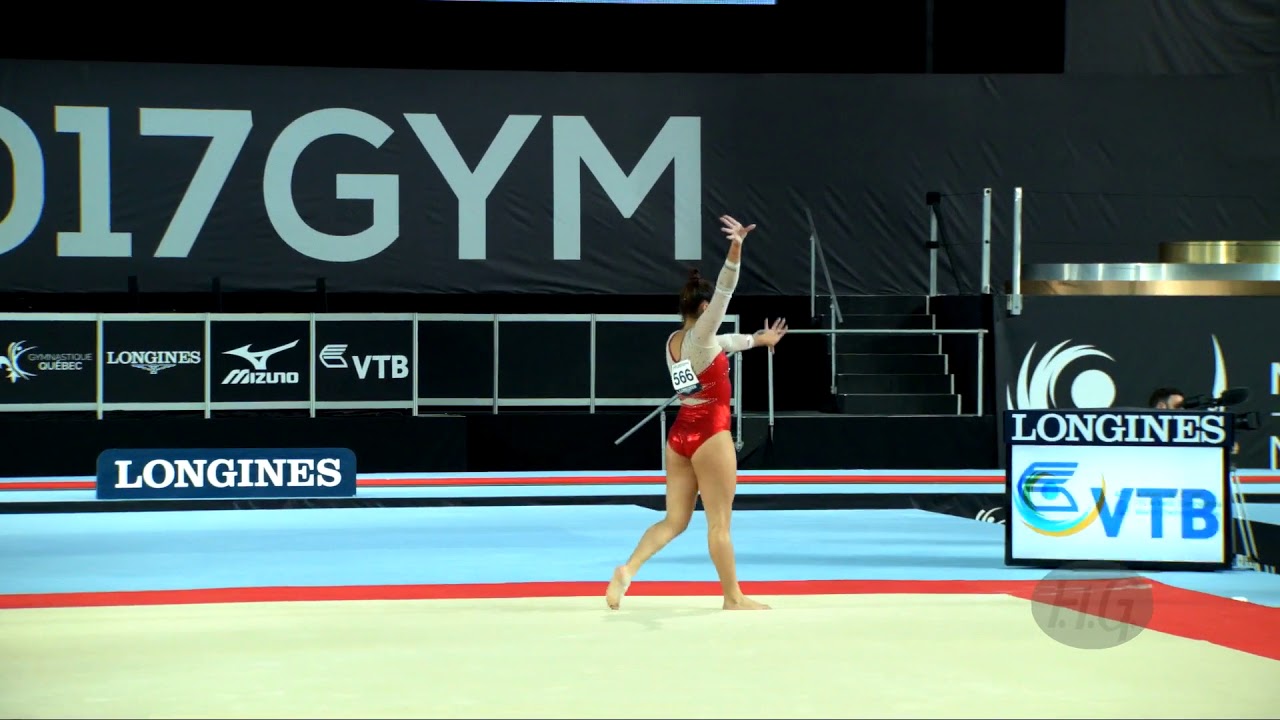 AL-SALTY Dalia (HUN) - 2017 Artistic Worlds, Montréal (CAN) - Qualifications Floor Exercise