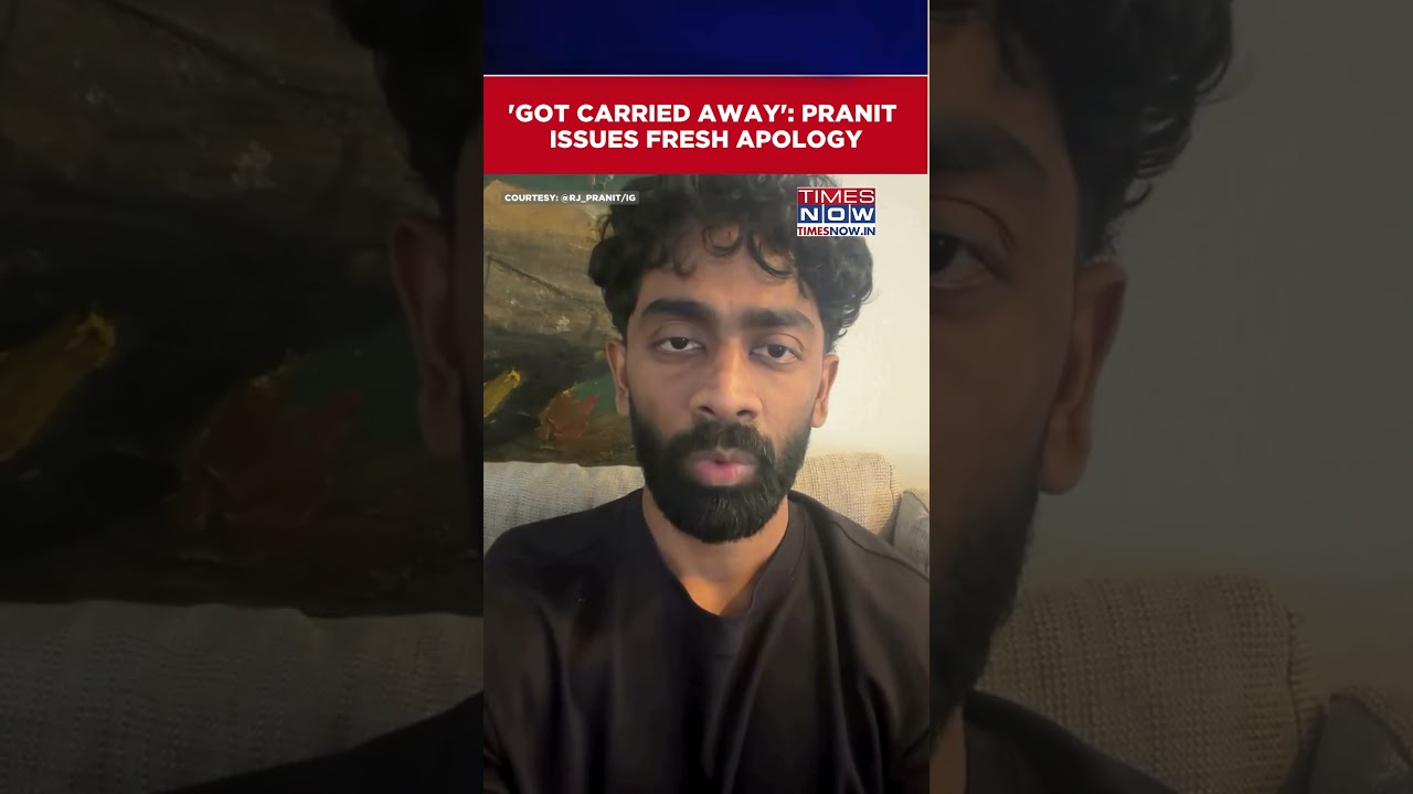 Comedian Pranit More Issues Apology Amid 'Rs 370 Biryani' Row #shorts
