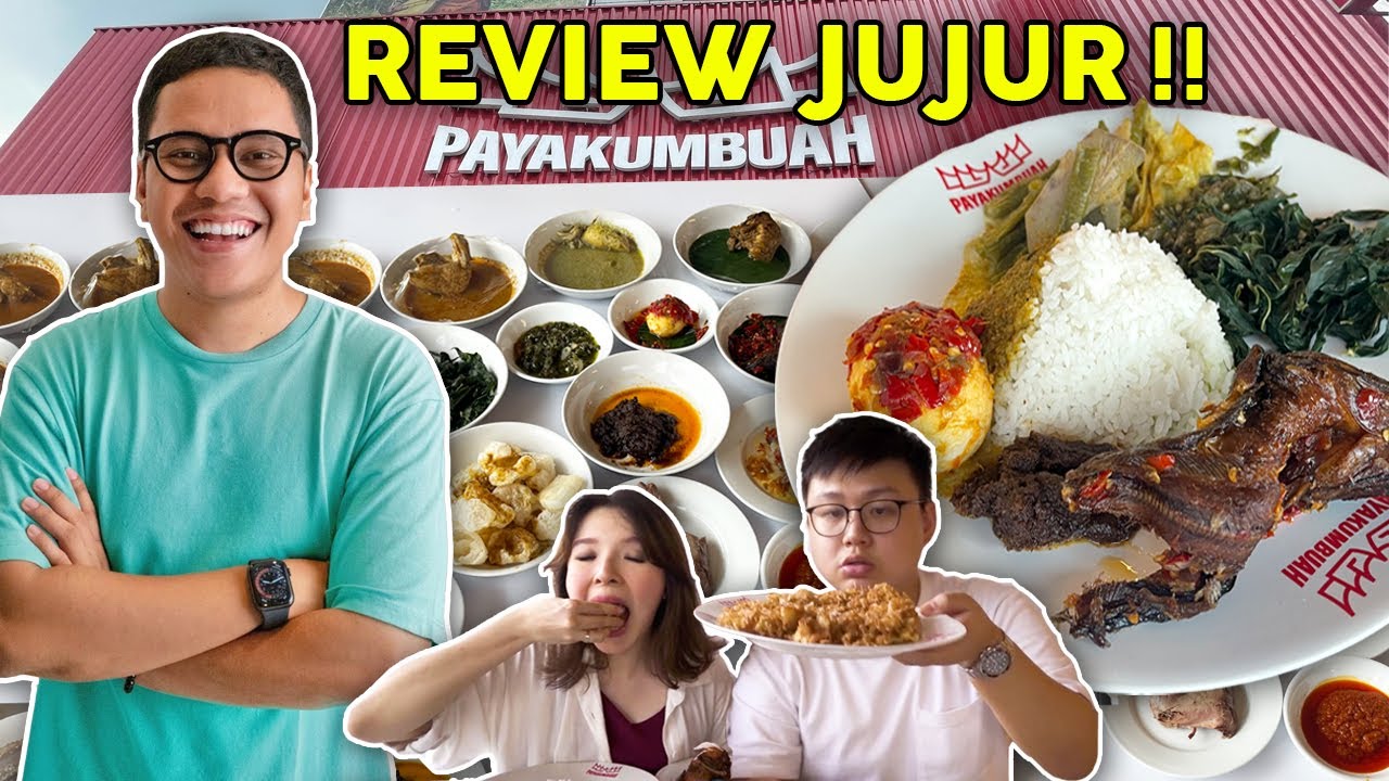 ARIEF MUHAMMAD JUALAN NASI PADANG HARGA MERAKYAT! KITA REVIEW JUJUR !!