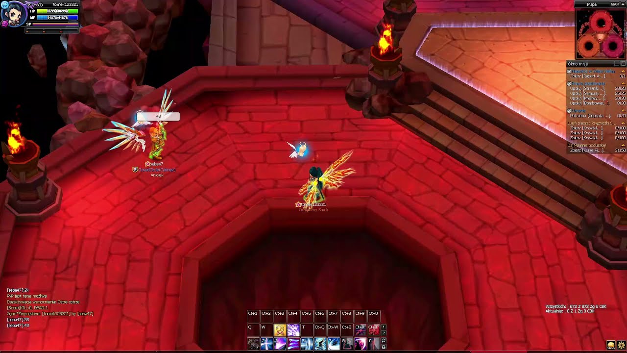 Nostale PVP SP1-8 tomek123321 vs seba47
