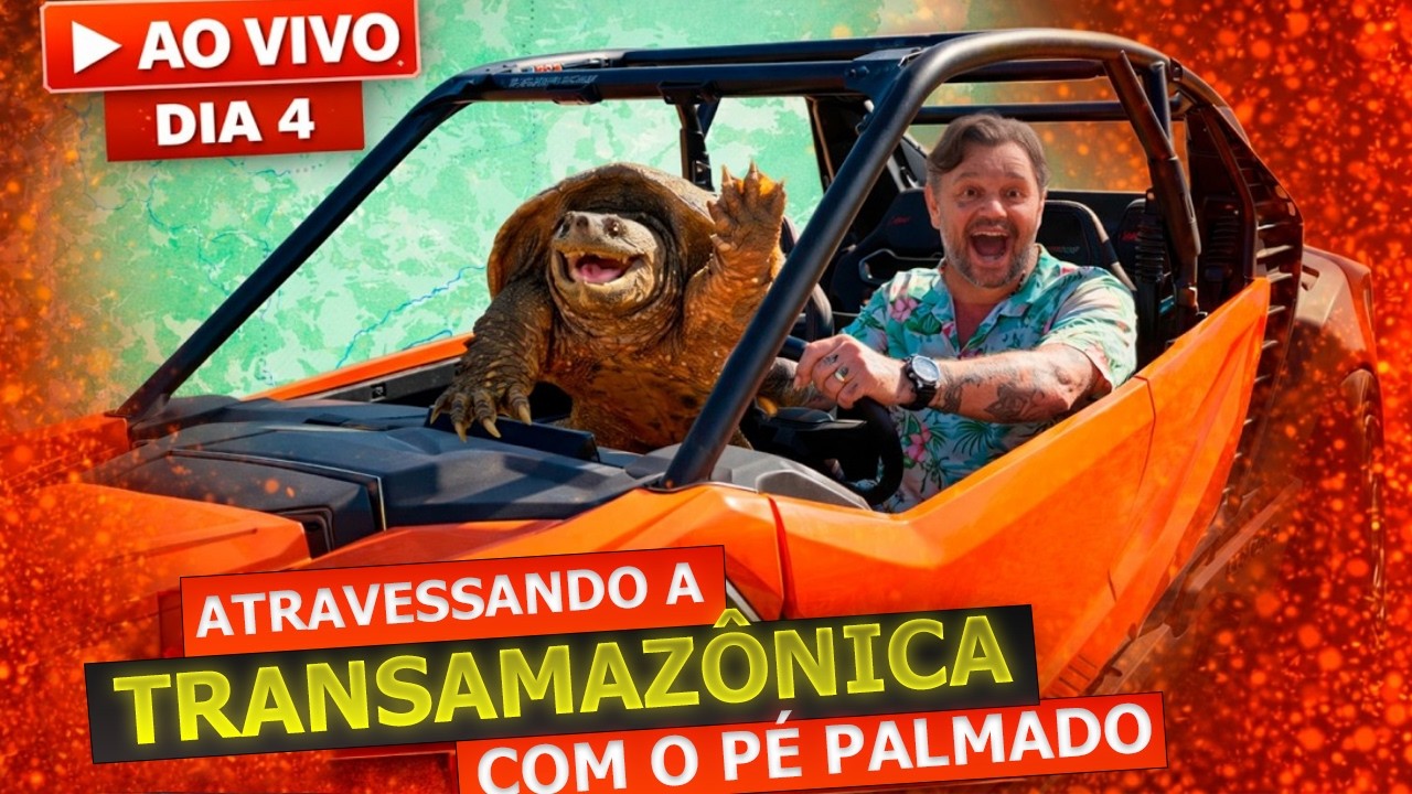 EXPEDIÇÃO TRANSAMAZÔNICA 2026 - RICARDINHO ACF RICHARD BALESTRIN MAURICIO RATÃO - VÁRIAS TELAS