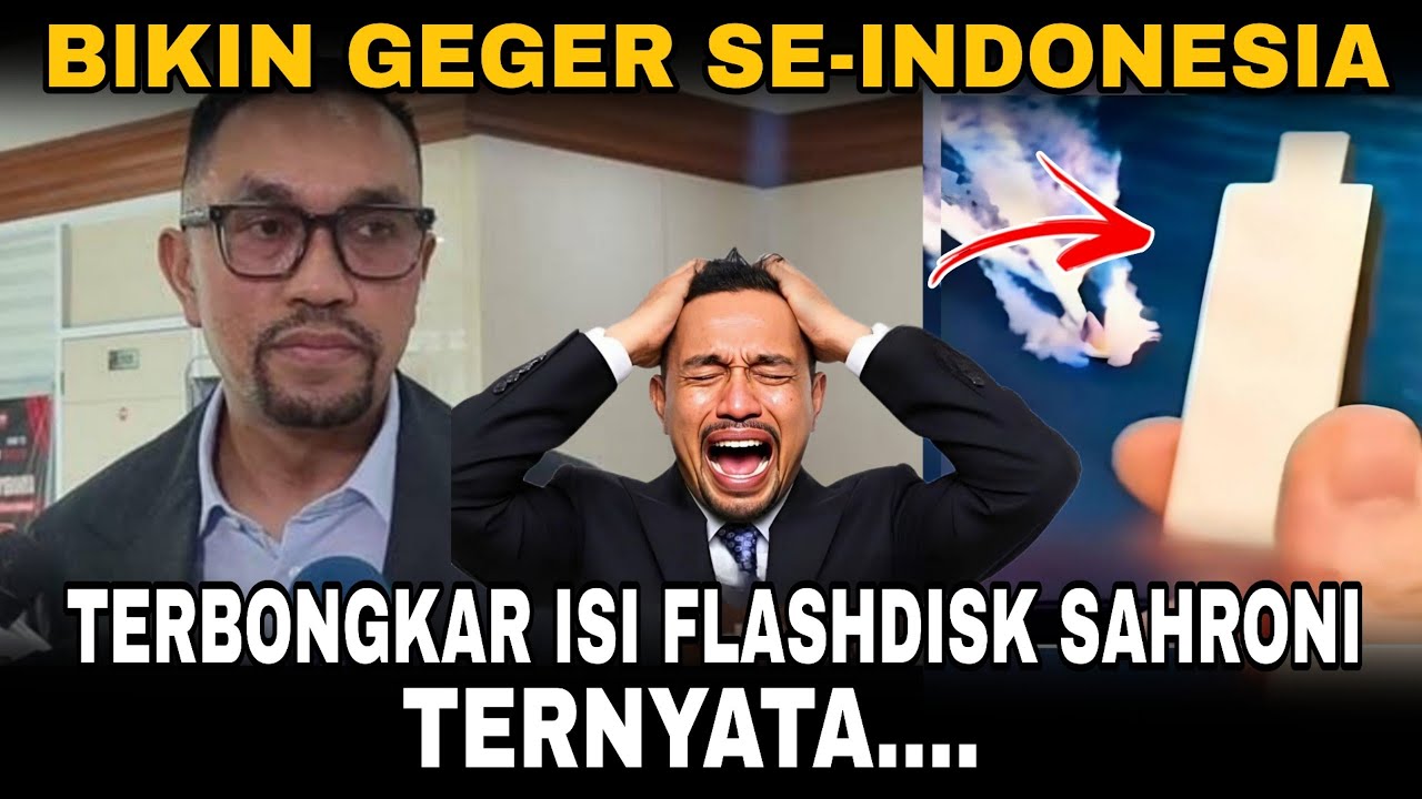 ASTAGA !! ISI FLASHDISK SAHRONI BIKIN GEGER !! GAK NYANGKA ISINYA SEPERTI ITU