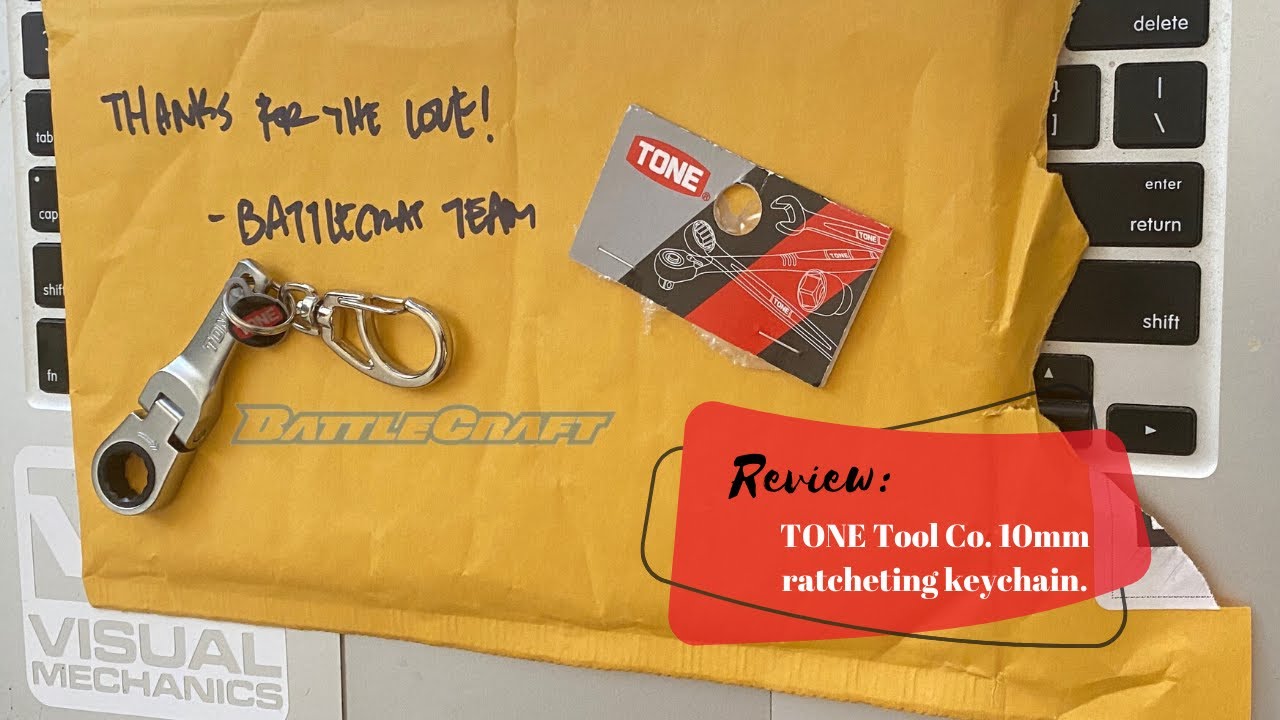 #ReviewingconlosRacing Episode 1: TONE Tool Co. 10mm ratcheting keychain.