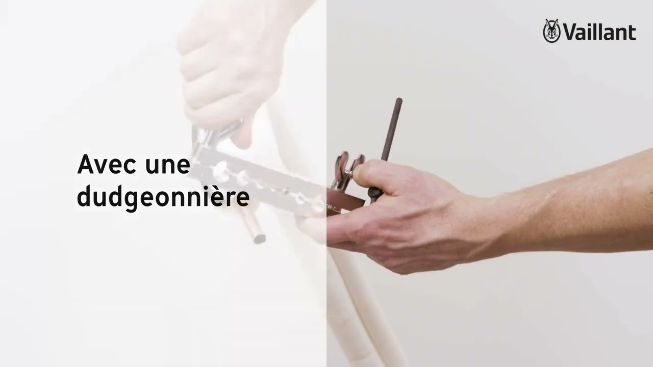 aroTHERM Split plus - Préparation des liaisons frigorifiques