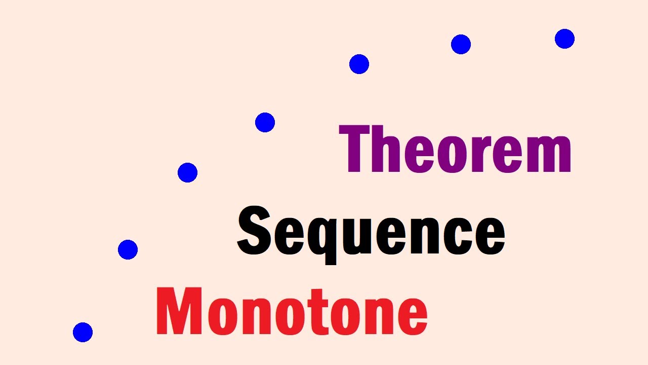 Monotone Sequence Theorem