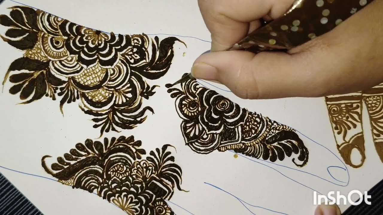 🌙 Eid Special Doha Mehndi Design💖 Simple & Beautiful Doha Mehndi Pattern
