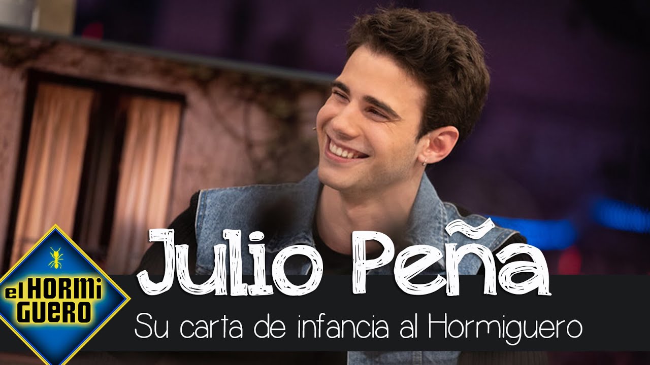 Pablo Motos rescata la tierna carta que envió Julio Peña - El Hormiguero