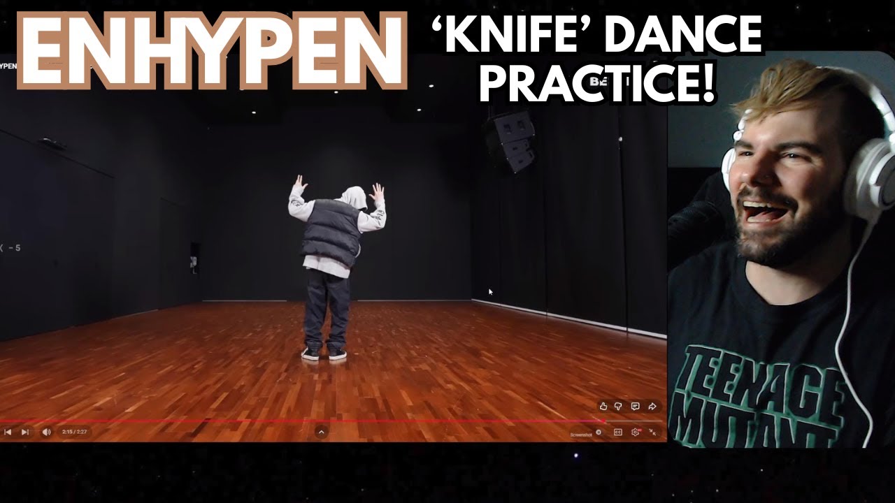 ENHYPEN - 'Knife' Dance Practice Reaction!