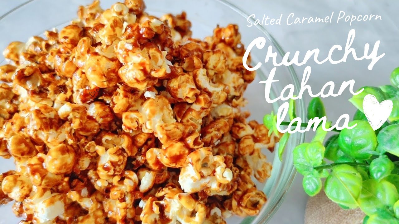 Salted Caramel Popcorn | Nggak Harus Ke Bioskop Buat Nikmatin Popcorn 🍿