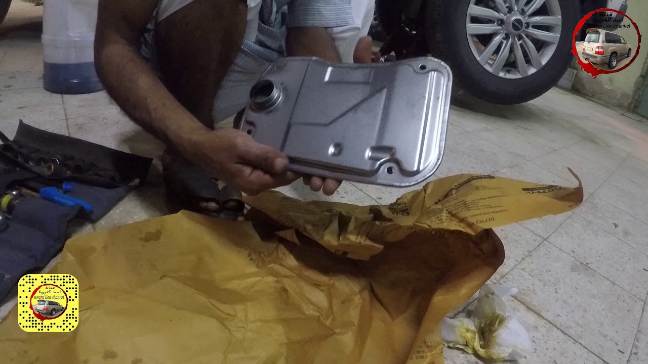 فك وتغير فلتر وزيت جربكس ال mu-x isuzu 2018 ديزل اسد الغربية (494)
