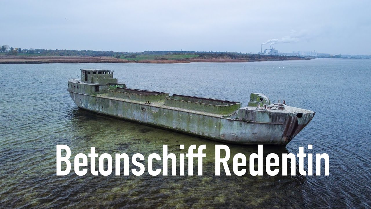 Betonschiff von Redentin - 4K