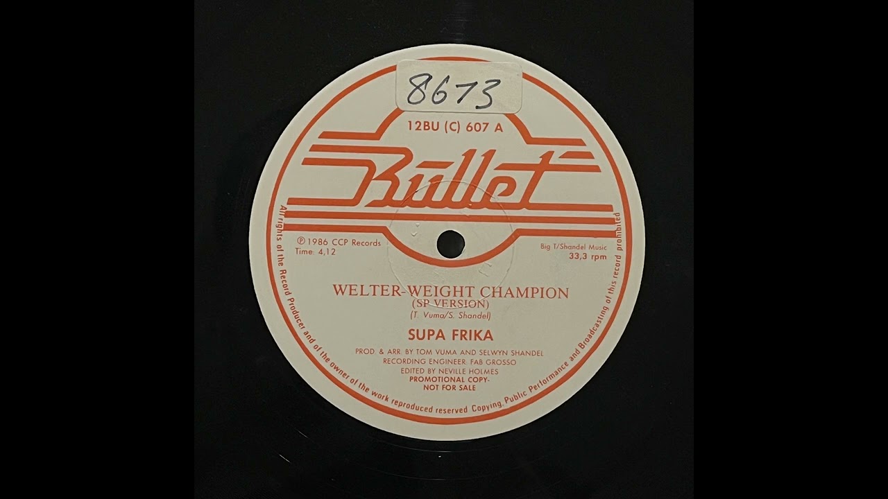 Supa Frika - Welter Weight Champion
