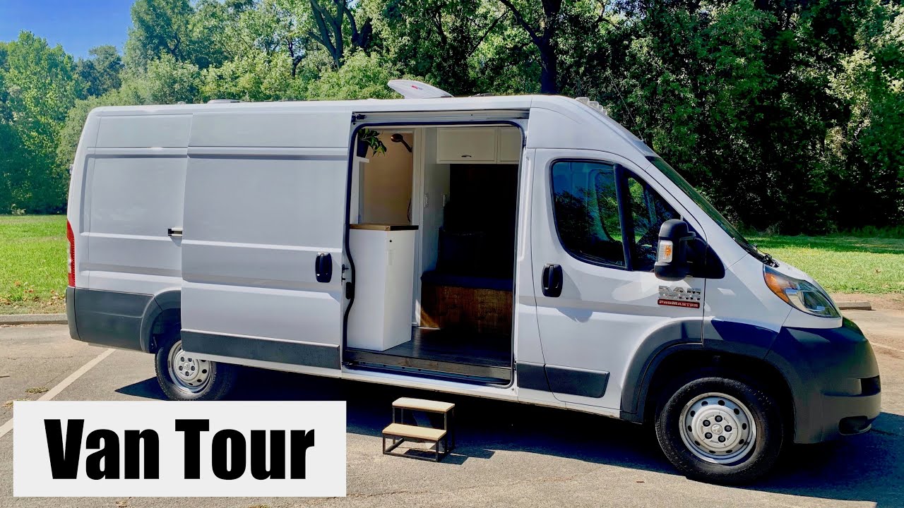 Van Life Tour #1 | Promaster 3500 159" Extended | Off-Grid Custom Van Conversion with full bath