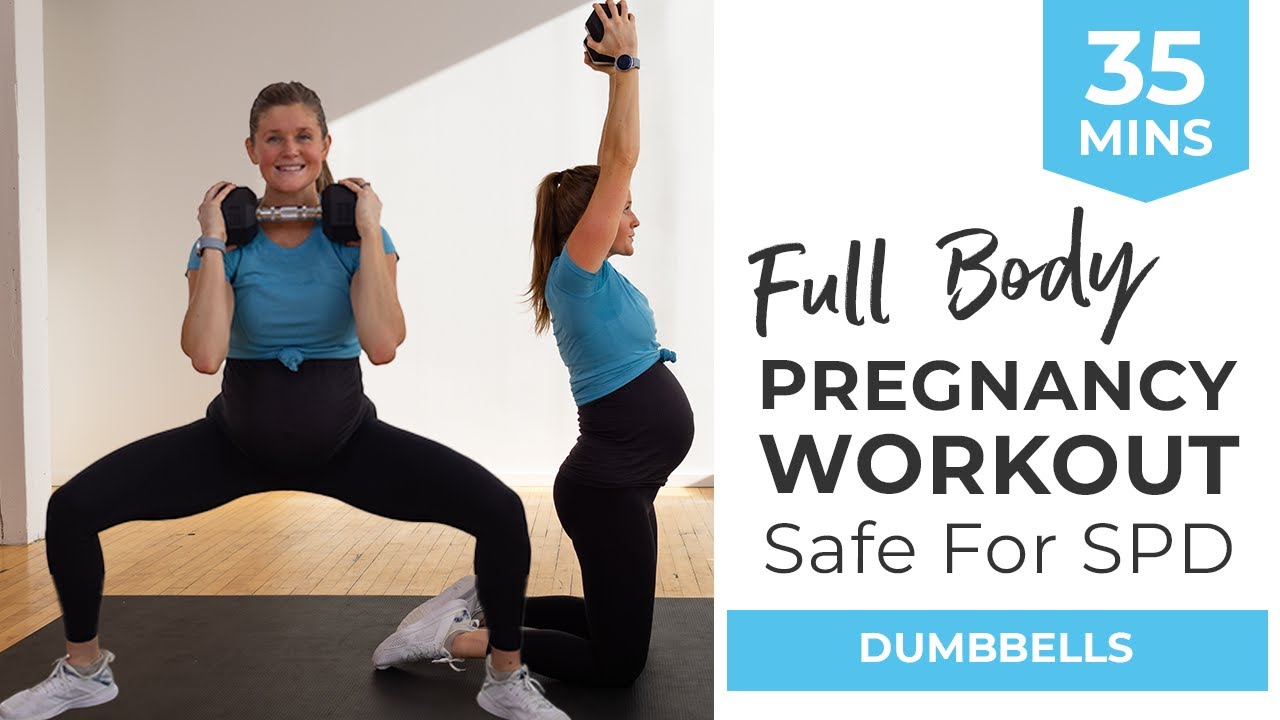 30-Minute Full Body Pregnancy Workout (Safe for Sciatica and SPD)