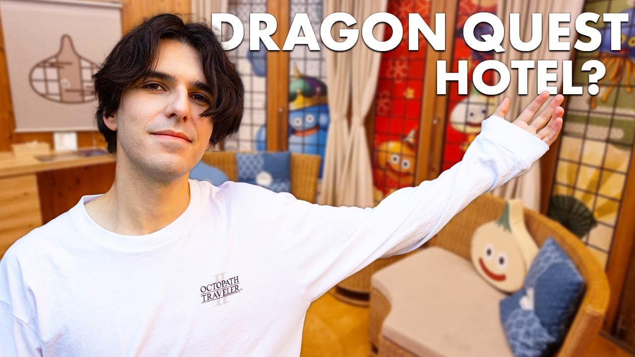 Я остановился в японском отеле Dragon Quest, где номер стоит 750 долларов за ночь.