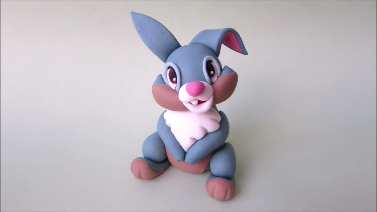 Thumper Rabbit Cake Topper Tutorial