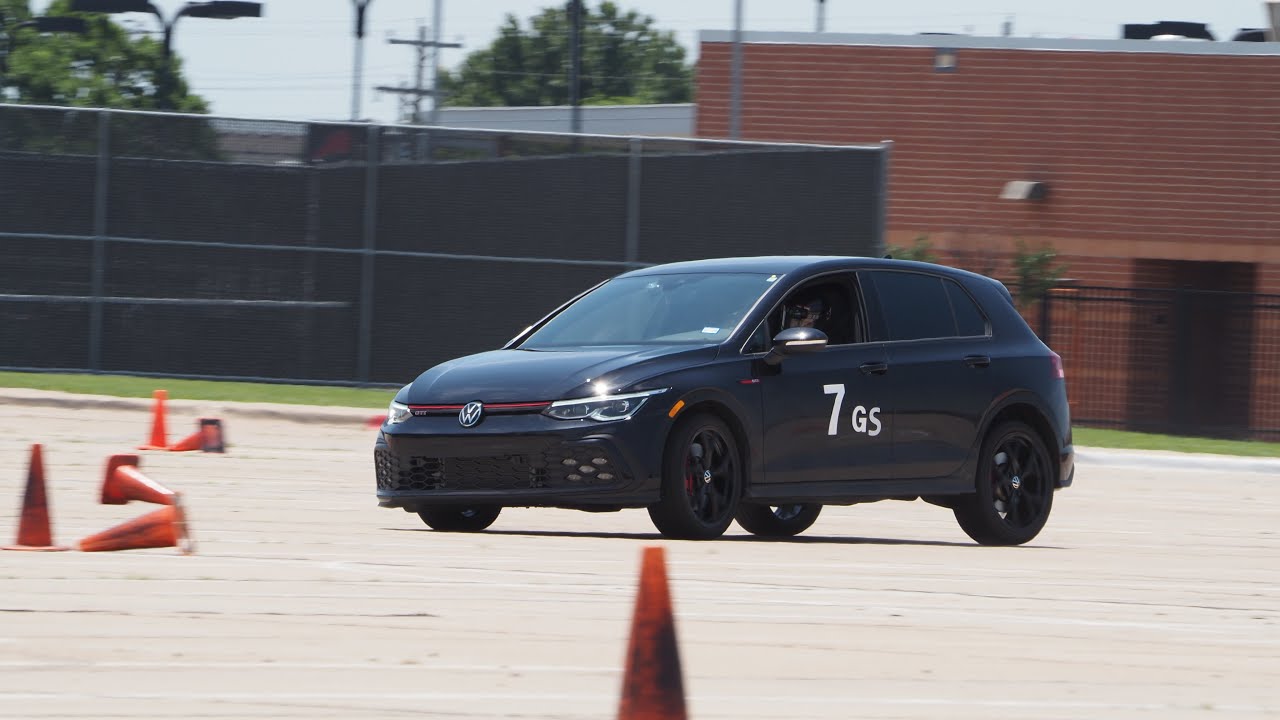 2024 Volkswagen Golf GTI 380 S - Autocross POV (2025 TXR SCCA Solo Event 4)