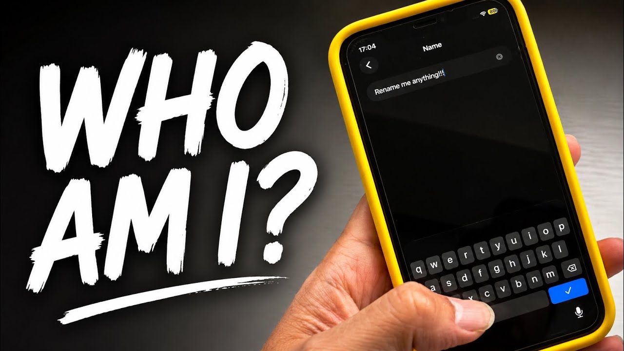     How to Change Your iPhone Name! Rename it anything you want! 