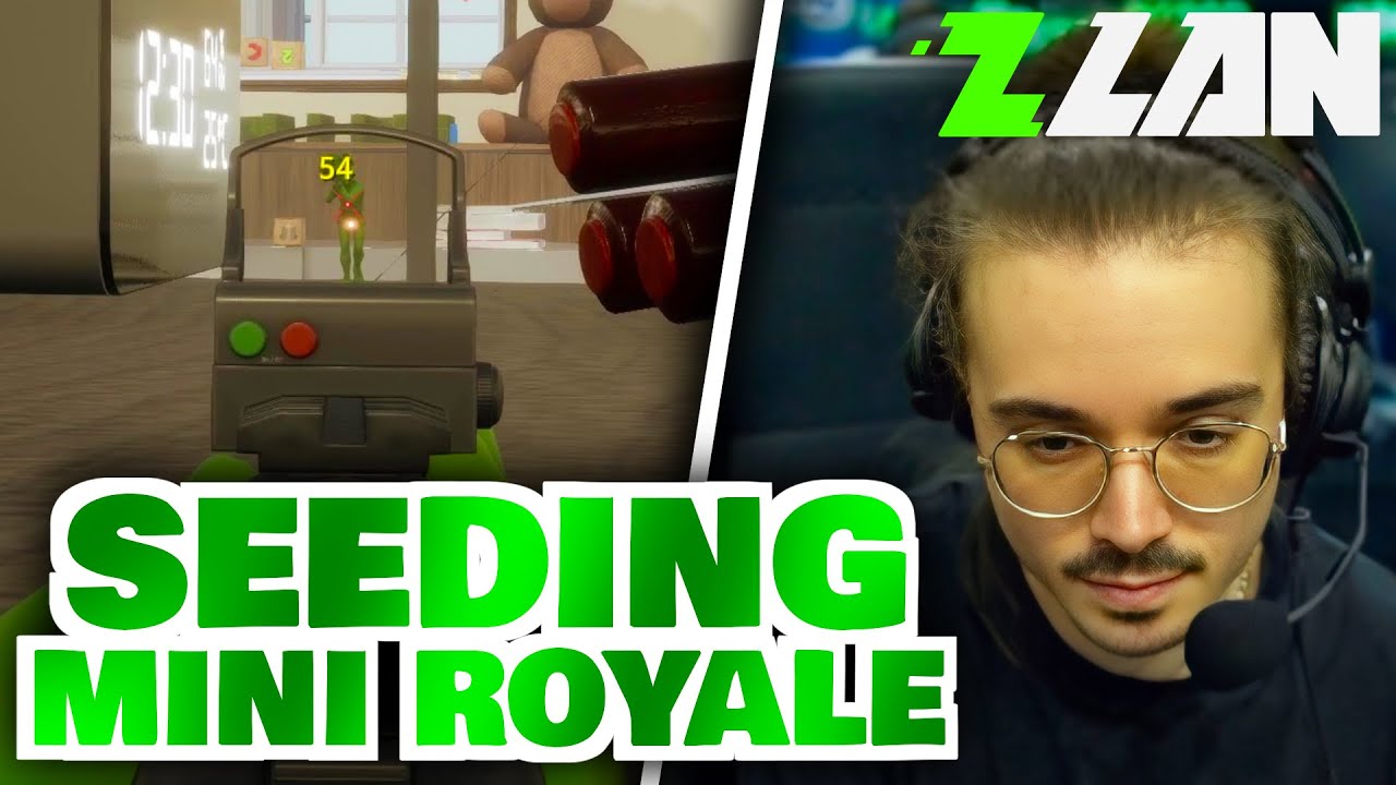 Le DÉBUT d'une ZLAN INTENSE ! | ZLAN 2025 SEEDING (Intro + Mini Royale) #1