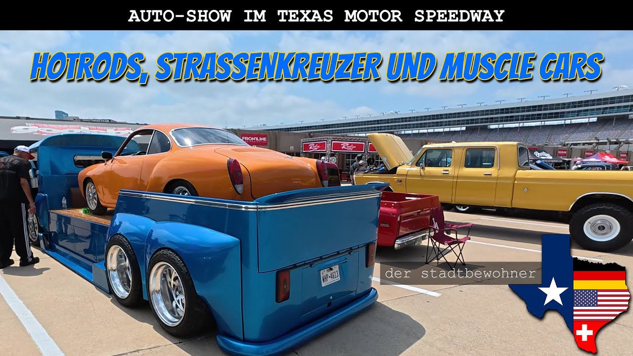 Auto-Show im Texas Motor Speedway