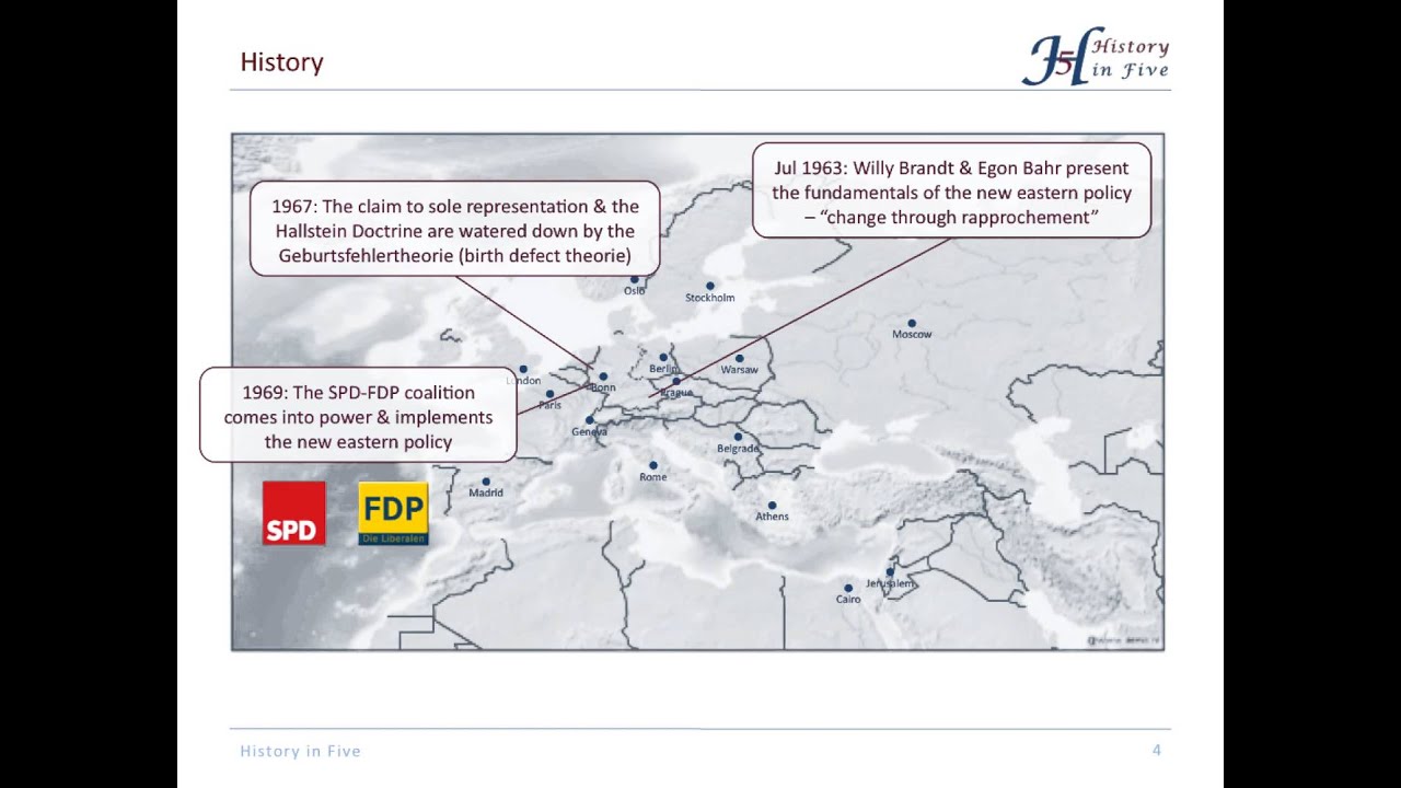 Germany's New Eastern Policy / Neue Ostpolitik (1969-1973)