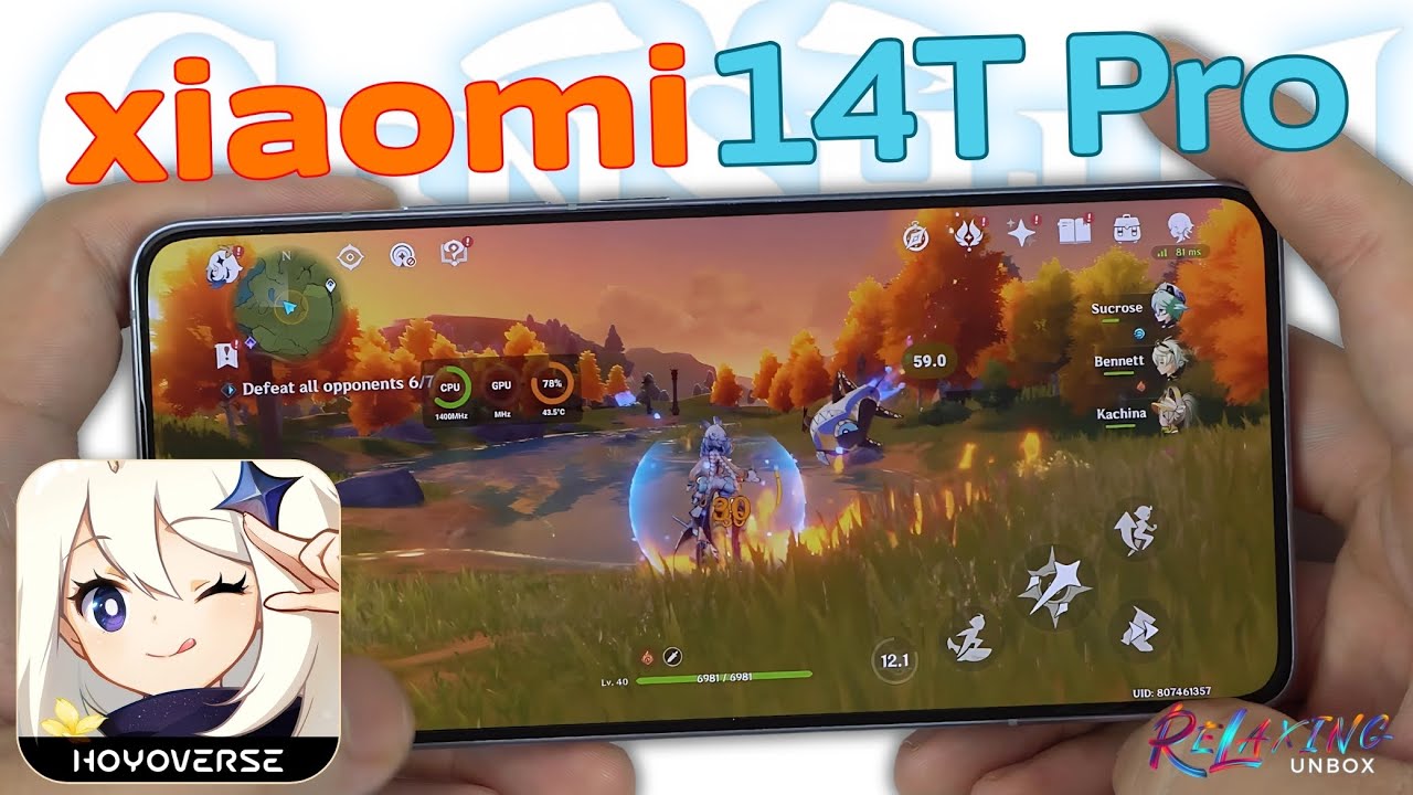Xiaomi 14T Pro Genshin Impact Gaming review | FPS & Battery Drain test