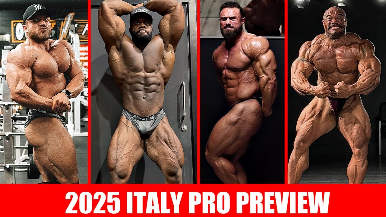 2025 Italy Pro Preview: Can Urs Kalecinski WIN his open bodybuilding debut?
