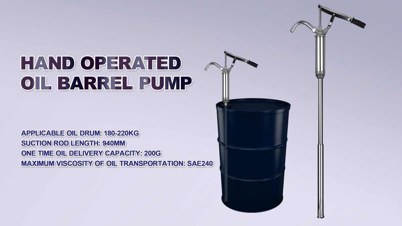 AA4C Oil Barrel Pump Hand Operated greaes oil pump