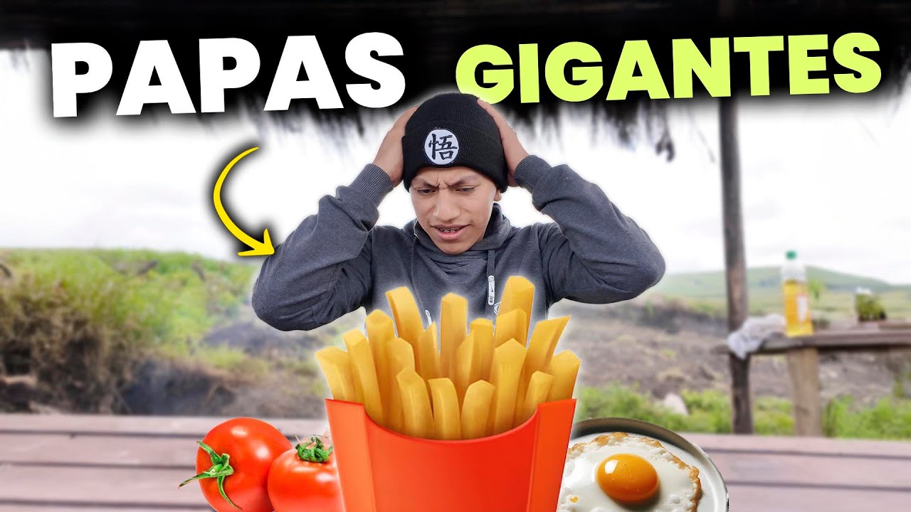 HICE estas PAPITAS GIGANTES en el PÁRAMO | Juvenal