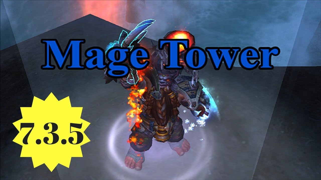 Elemental Shaman Mage Tower: Guide and Commentary