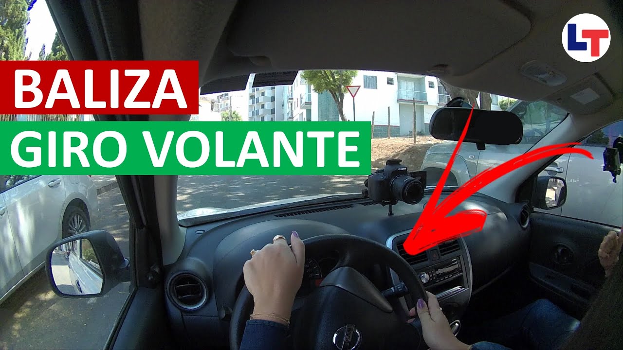 Dúvida para que lado virar o VOLANTE na BALIZA #DirigirEuPosso​ #RonaldoCardoso