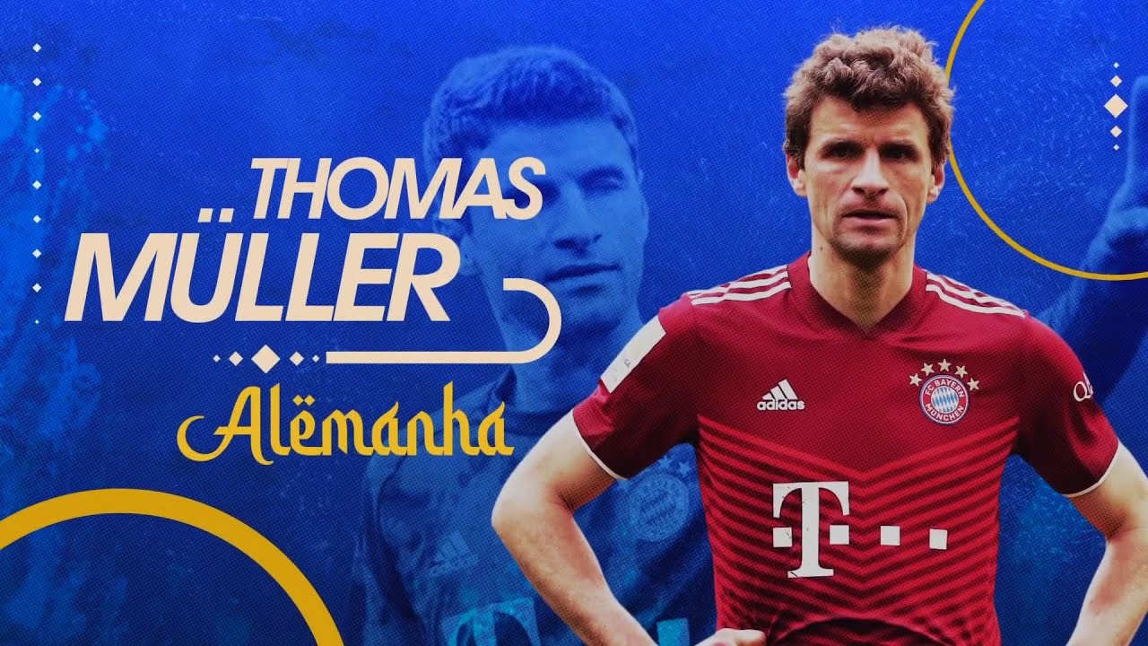 🇩🇪 Chamada da COPA DO MUNDO 2022 na GLOBO com THOMAS M&Uuml;LLER (novembro/2022)