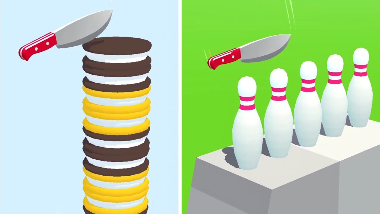 Slice It All Gameplay! Satisfying and Relaxing ASMR Slicing Video NEW UPDATE