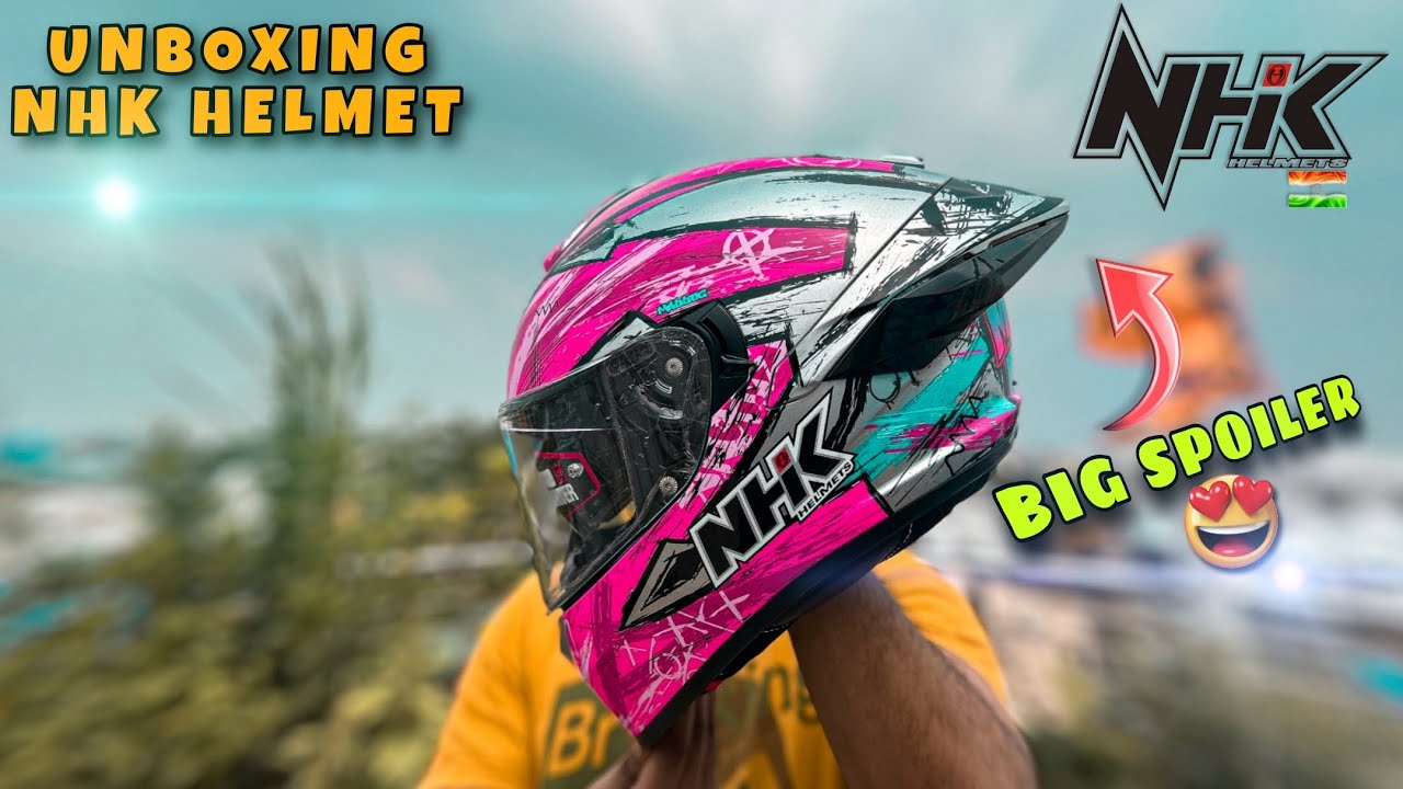 Unboxing Nhk k5r archie helmet | Best helmet under 5000 