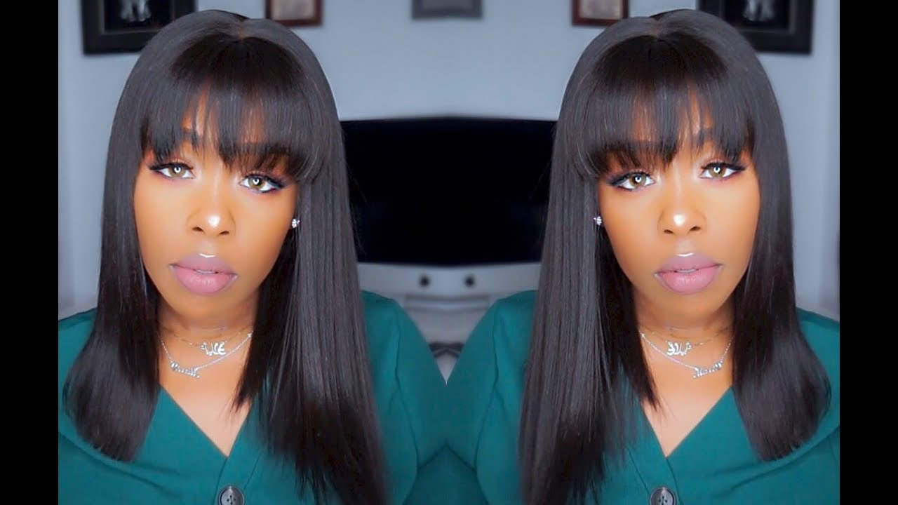 Budget Friendly Light Yaki Bob with bangs, PERFECT Winter Look ft. Omgqueenhair.com
