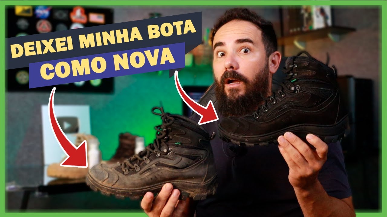 Como dar manutenção em botas e coturno em couro nobuck ou camurça? Deixa eu ver Ep. 104