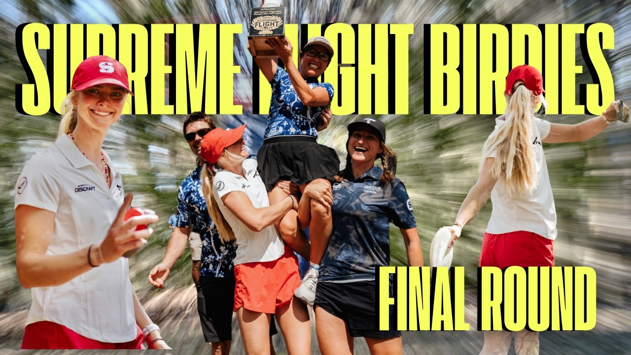 Мои берди в финальном раунде Supreme Flight Open
