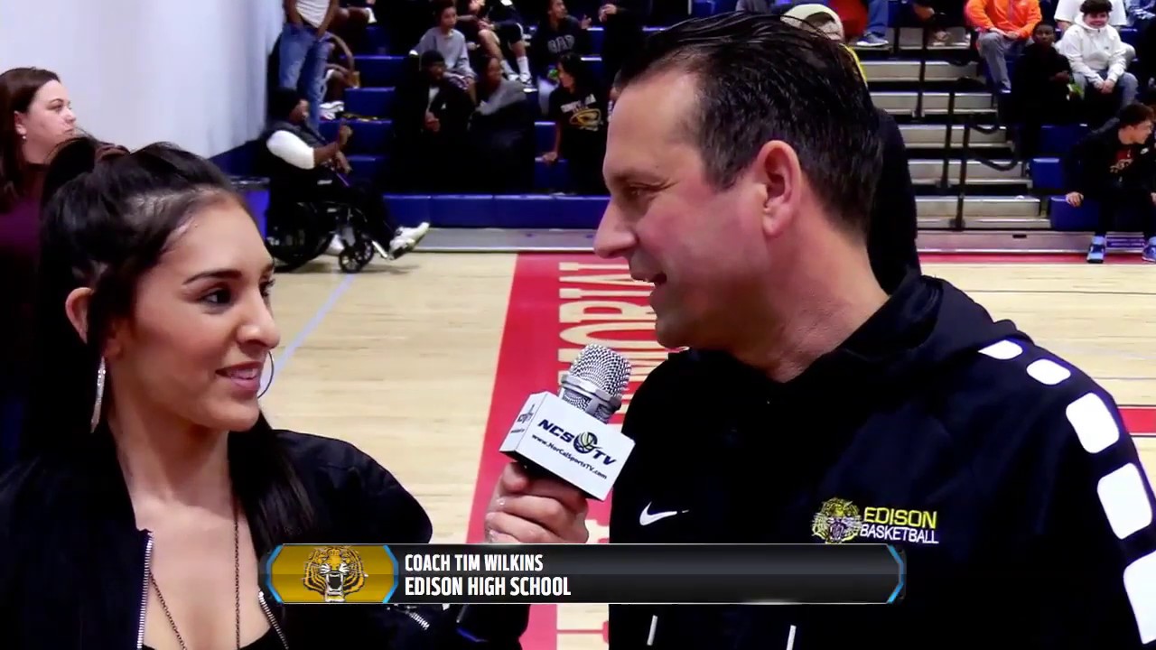 Edison (Fresno) vs San Joaquin Memorial High School Boys Basketball LIVE 1/30/19