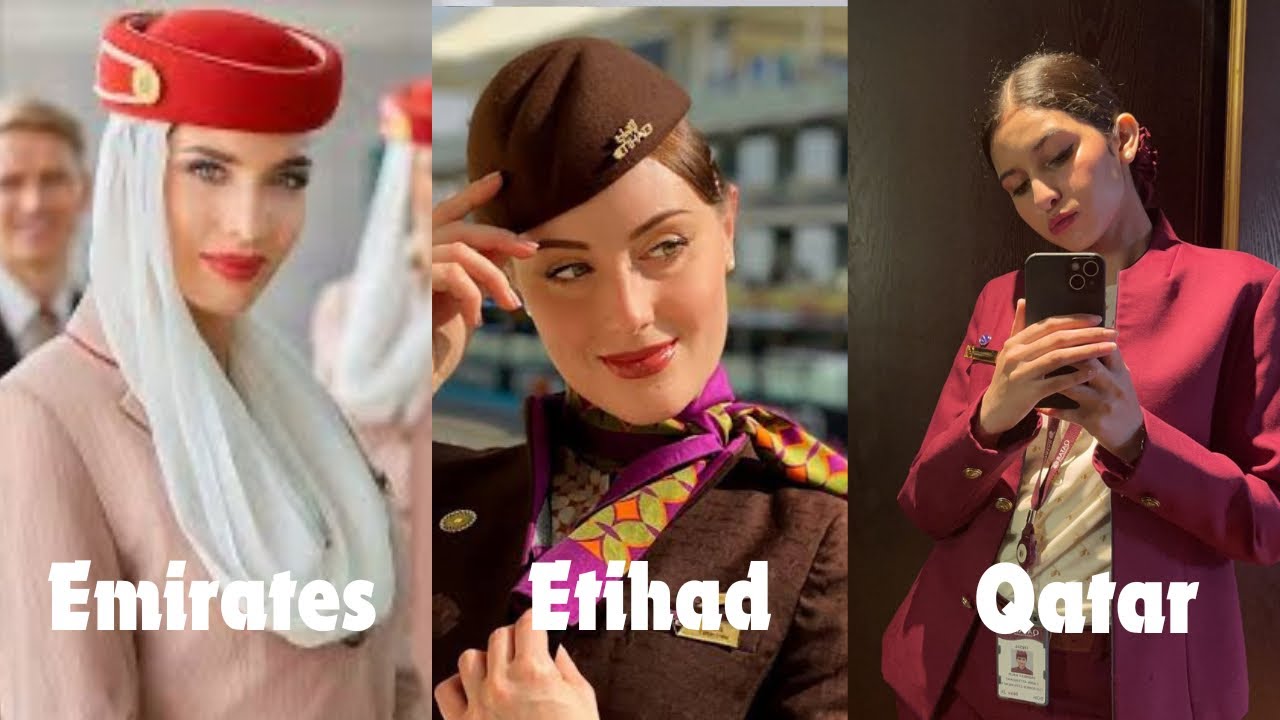 Which airline should you work for as a cabin crew| Emirates, Qatar Airways, Etihad|